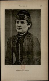 Planche I — Esther allo stato normale. La stessa paziente delle foto successive.